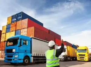 French Customs Calling Trucks with ELO Documents